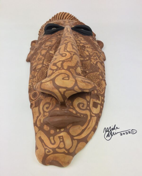 Large Tribal Mask "King Bob" - Image 4