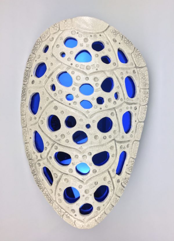 New Orleans Queen -Turtle Shell - Glazed Ceramic - Image 2