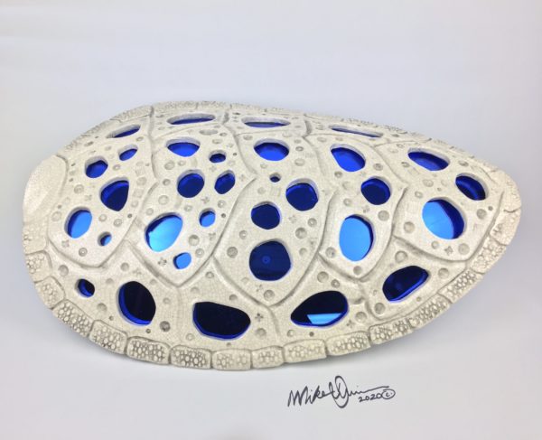 New Orleans Queen -Turtle Shell - Glazed Ceramic