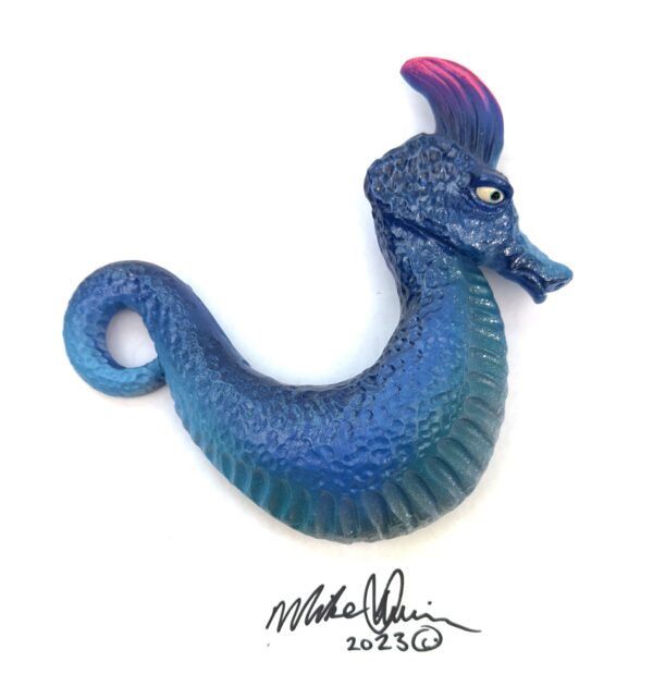 Rowdy Seahorse Wall Art - Fish with Attitude