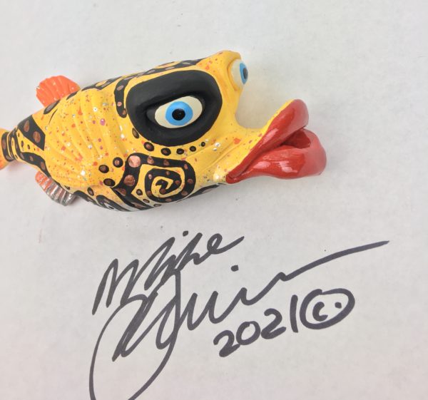 Mrs. Robinson - Fish with Attitude - Purple/yellow - Image 3