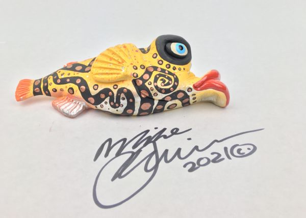 Mrs. Robinson - Fish with Attitude - Purple/yellow - Image 4