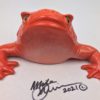 Bitcoin Bob - Frog Wall Art -with glass eyes - Image 3