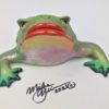 Bitcoin Bob - Frog Wall Art -with glass eyes - Image 3