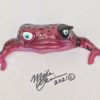 Red Lips Don Juan Frog Wall Art