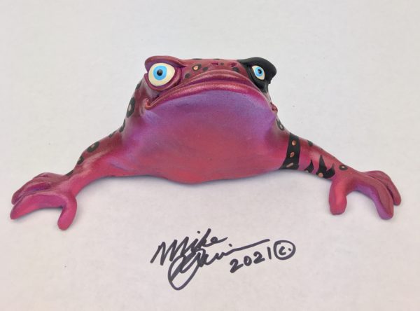 Red Lips Don Juan Frog Wall Art - Image 3