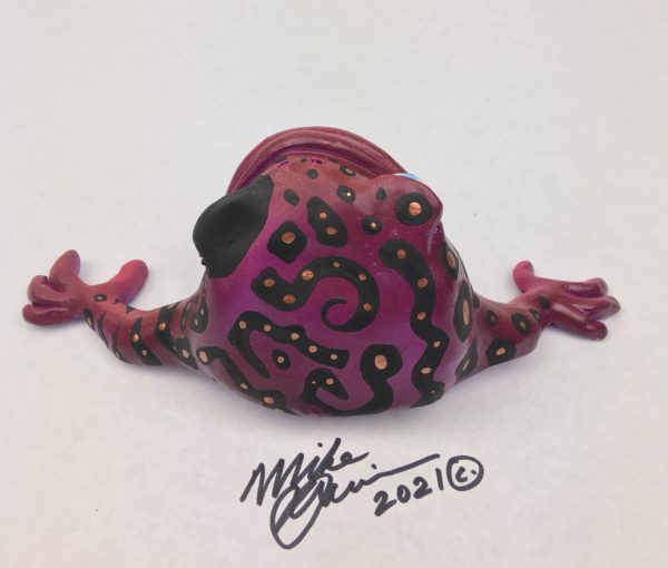 Red Lips Don Juan Frog Wall Art - Image 4