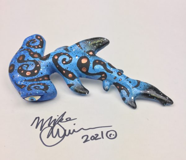 Ross The Legend Hammerhead Shark with Pattern - Fish With Attitude - Image 3