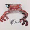 Wild Little Big Eye Frog Wall Decor