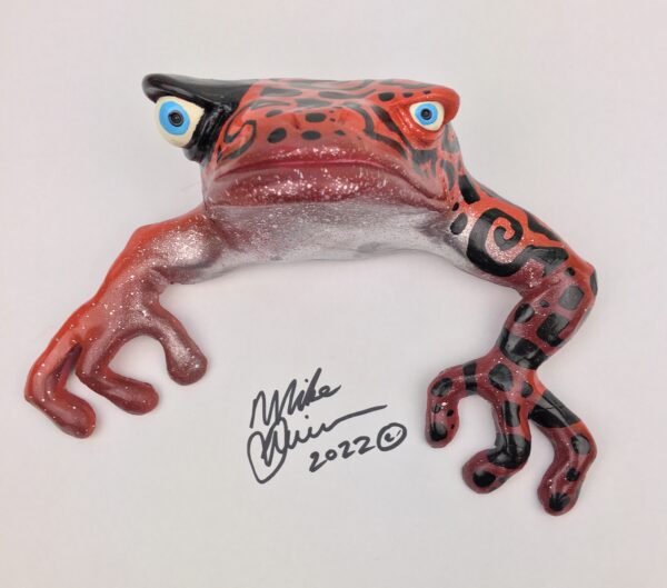 Wild Little Big Eye Frog Wall Decor