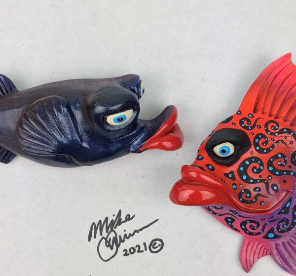 Combo! Widget and Mrs. Robinson - Fish with Attitude