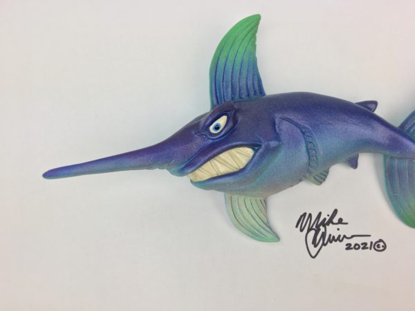 Blue Captain Travis - Fish With Attitude