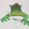Green - Little Big Eye Frog Wall Art - Image 3