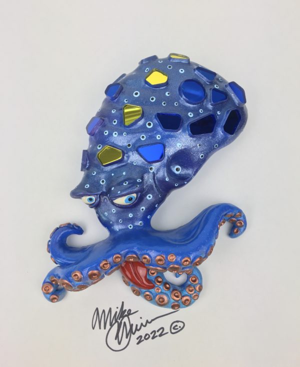 Patterned Mr. Poopy Octopus - Fish with Attitude