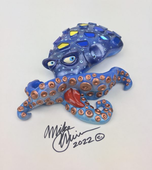 Patterned Mr. Poopy Octopus - Fish with Attitude - Image 3