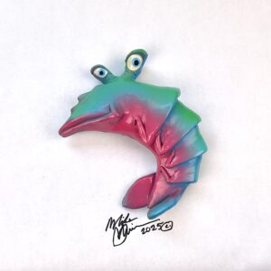 Hipster Shrimp Fish With Attitude