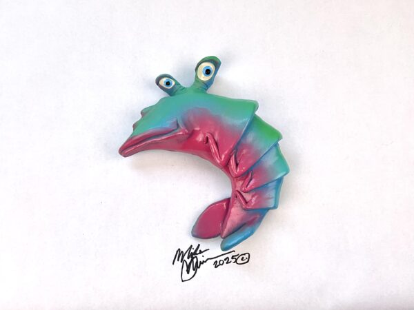 Hipster Shrimp Fish With Attitude