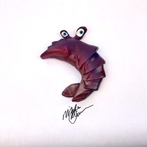Hipster Shrimp Fish With Attitude