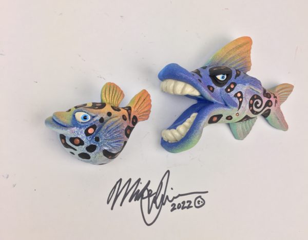 Combo! Samantha and Minka-Fish with Attitude