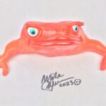 Red Lips Don Juan Frog Wall Art