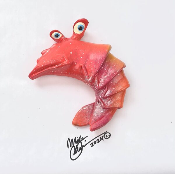 Hipster Shrimp Fish With Attitude