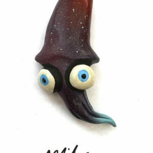 Snazzy Stinky Mel Squid Wall Art