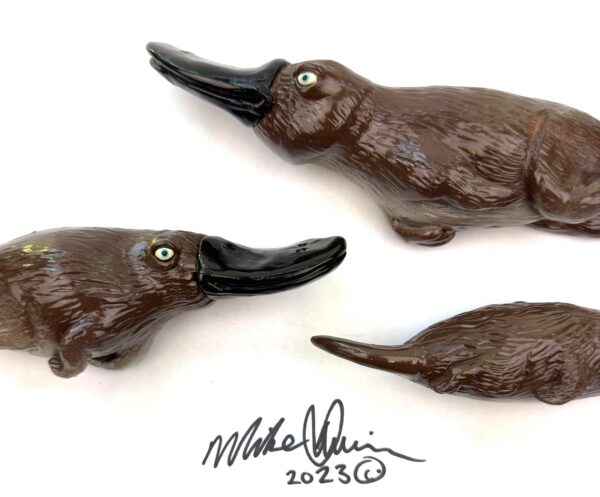 Pistol Pete, Lazy Susan, and Lil George - Platypus Family-New Styles 2022