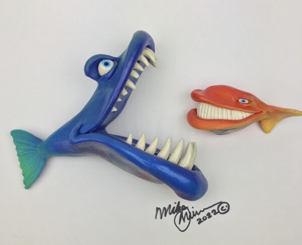 Combo! Wiggy Wigman and Mr. Picazzo- Fish With Attitude-New Styles 2022 - Image 2