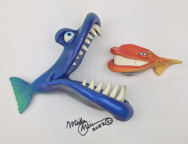 Combo! Wiggy Wigman and Mr. Picazzo- Fish With Attitude-New Styles 2022