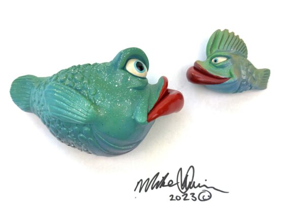 Combo! Mrs. Snodgrass and Billy -Fish With Attitude- New Style 2022 - Image 2