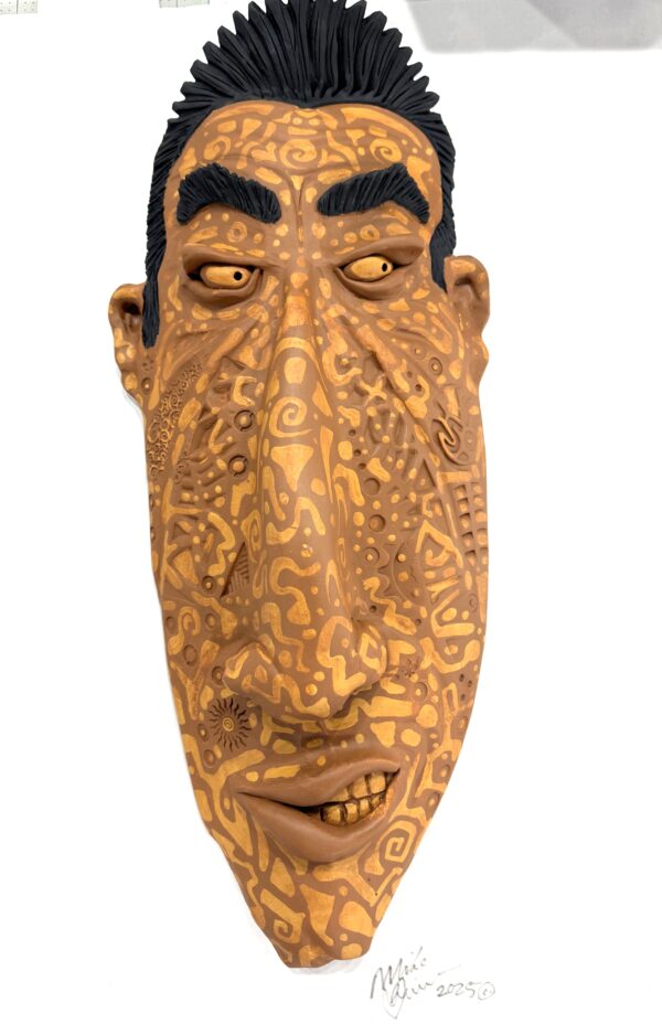 Large Tribal Mask "Rowdy Randy"