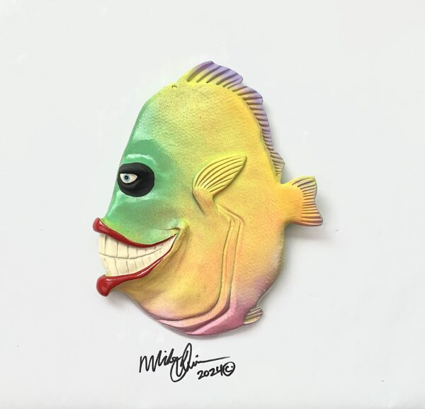 Wild Laughing Larry - Fish Art