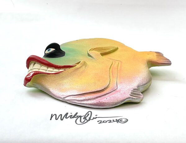 Wild Laughing Larry - Fish Art - Image 3