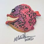 Wild Laughing Larry - Fish Art - Image 2