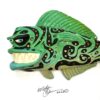 Patterned Uncle Charles - Fish with Attitude