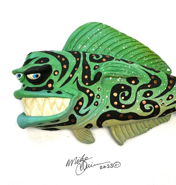 Patterned Uncle Charles - Fish with Attitude