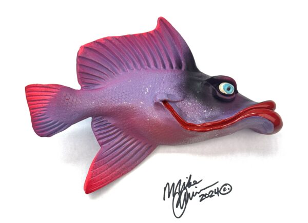Flo-Mamma Red Lips - Fish Art