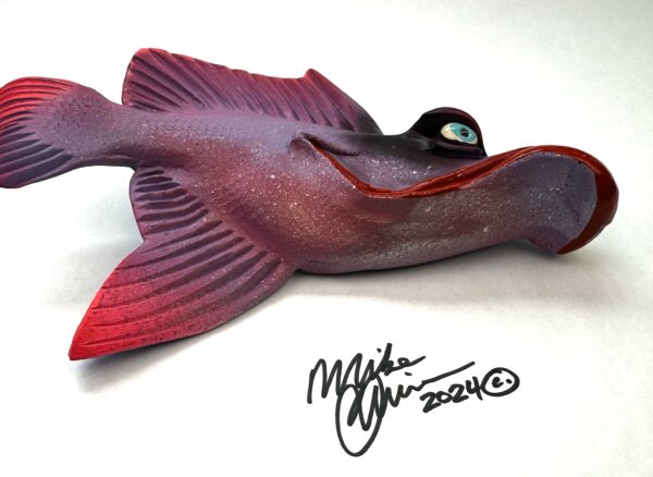 Flo-Mamma Red Lips - Fish Art - Image 3