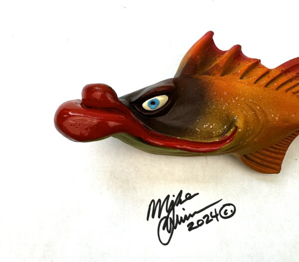 Red Lips Rosco Fish with Attitude