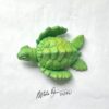Green King Kalana Sea Turtle Wall Art-