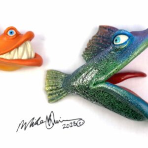 Combo! Sargent Corey and Sherri- Fish With Attitude-New Styles 2022