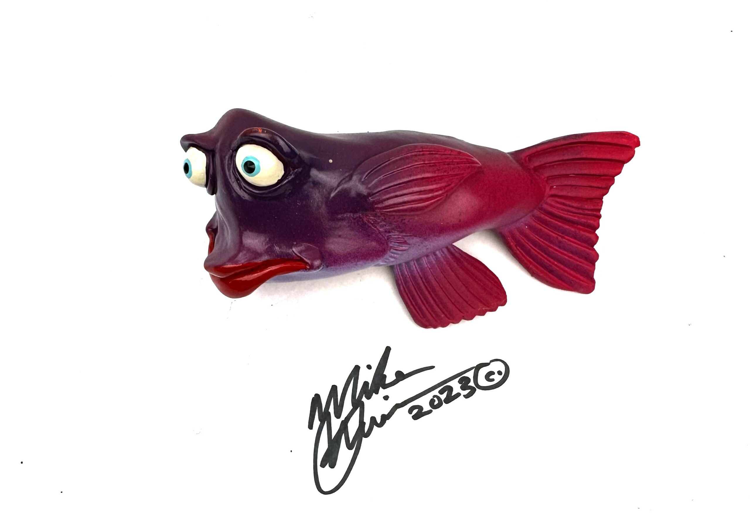 Groovy Hula Fish with Attitude Fish With Attitude by Mike Quinn