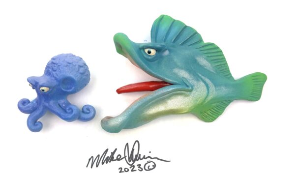 Combo!! Smelvin and Jersey Dave -Fish With Attitude- New Style 2022
