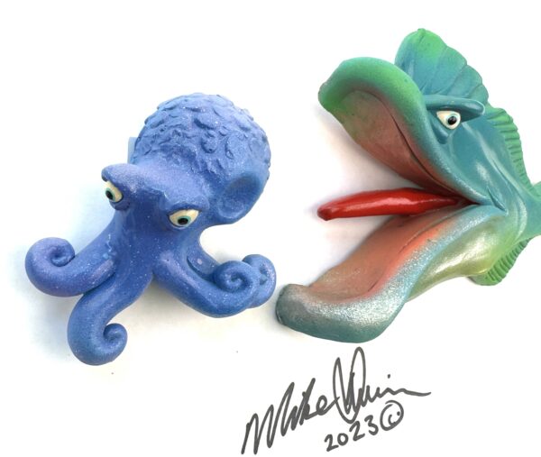 Combo!! Smelvin and Jersey Dave -Fish With Attitude- New Style 2022 - Image 3