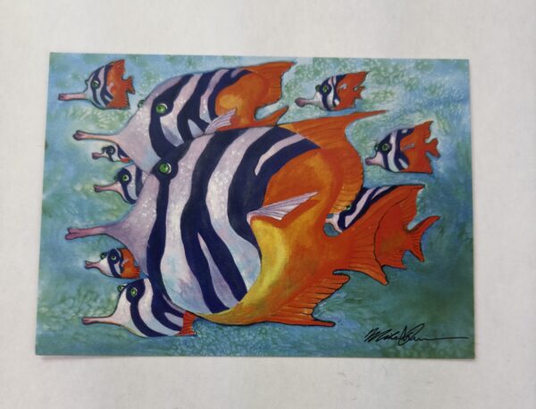Postcard - The Gang - Fish With Attitude