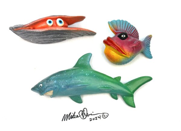 Big Tony, Grumpy Ted, and Mrs. Betty - Fish With Attitude