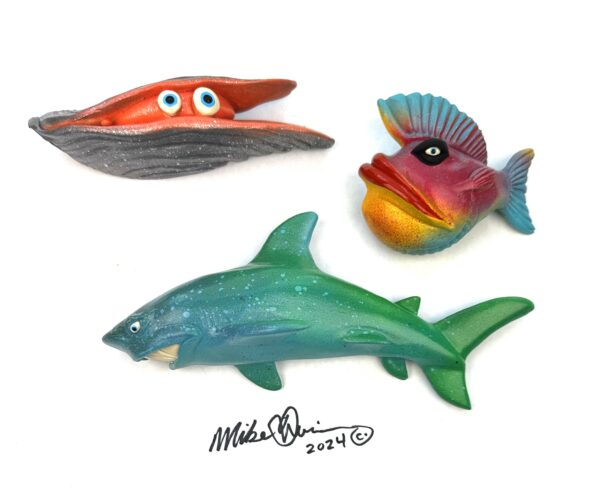 Big Tony, Grumpy Ted, and Mrs. Betty - Fish With Attitude - Image 3
