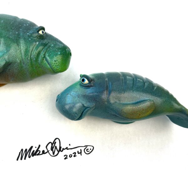 Momma Snooty and Lil Snooty - Fish With Attitude - Manatee - Image 3