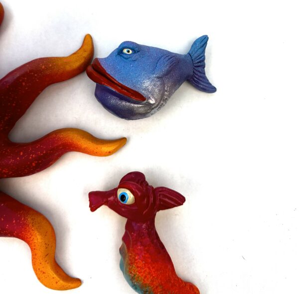 Ursula, Billy, Steve Oh, Grumpy Ted, and Super Sierra - Fish With Attitude - Image 2