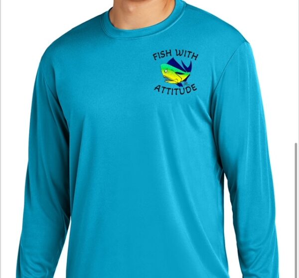 "Dorado" Long Sleeve Fishing Shirt - Image 2